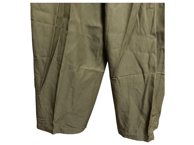 Autre Marque 1er Arrondissement Weite Hose Grün Khaki - Ansicht 4