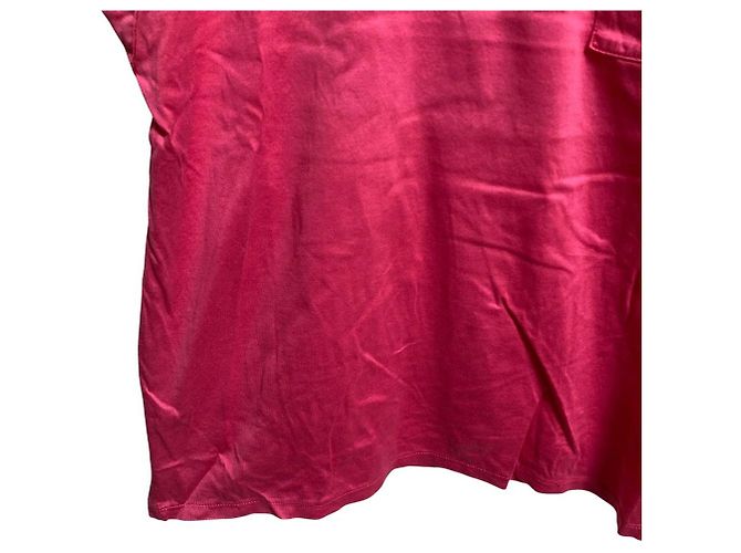 Camiseta de manga francesa bordada Yves Saint Laurent Rosa - vista 6