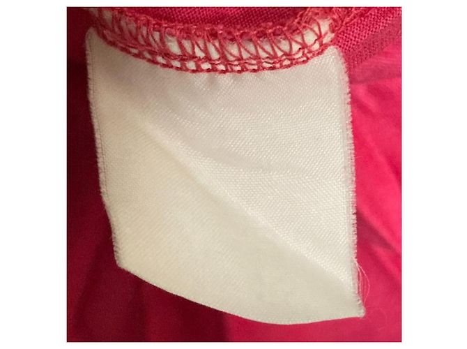 Camiseta de manga francesa bordada Yves Saint Laurent Rosa - vista 9