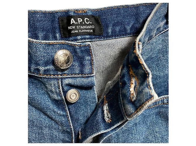 Autre Marque A.P.C. NEW STANDARD Denimhose Blau - Ansicht 6