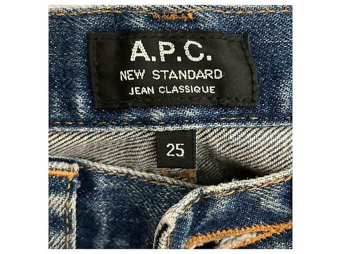 Autre Marque A.P.C. NEW STANDARD Denimhose Blau - Ansicht 7