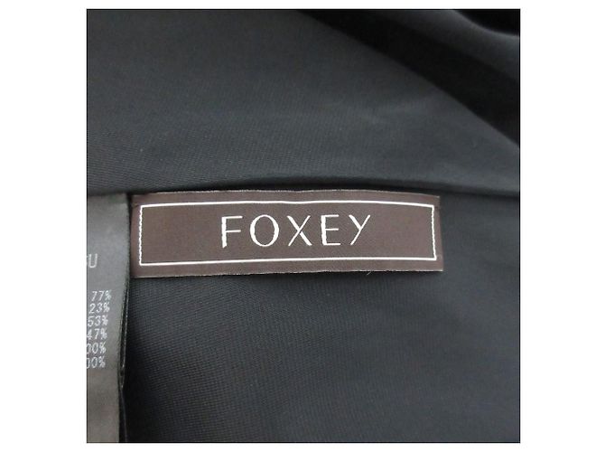 Autre Marque Vestido de malha plissada FOXEY Preto - vista 10