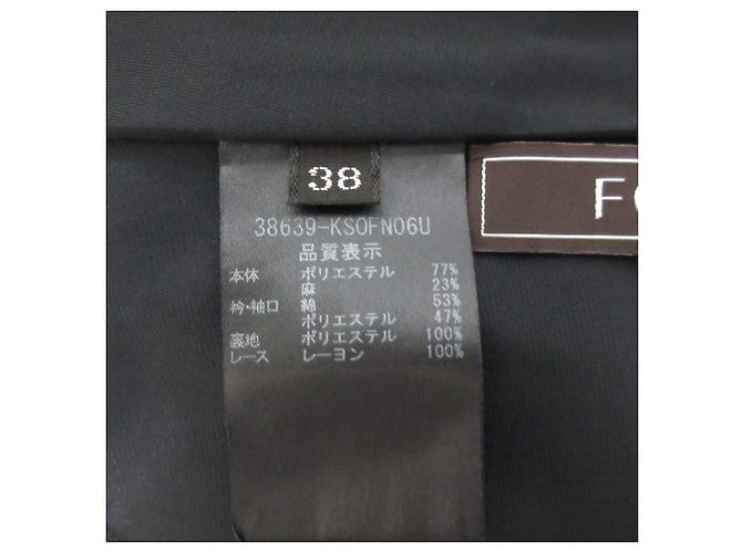 Autre Marque Vestido de malha plissada FOXEY Preto - vista 11