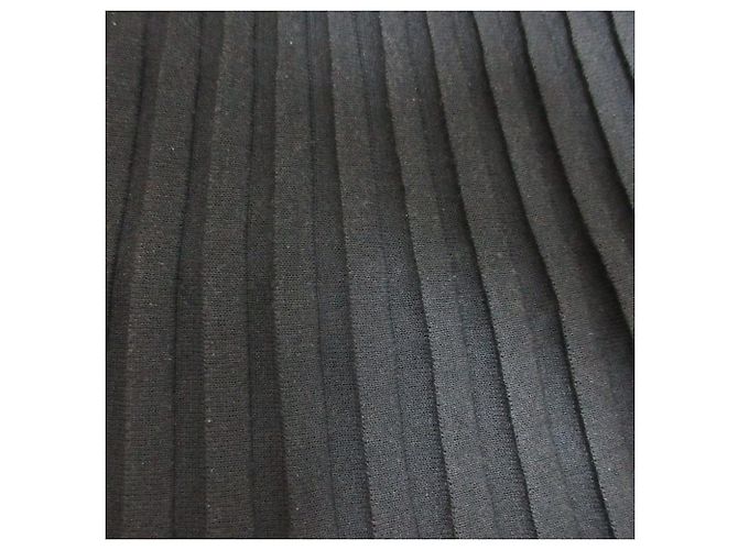 Autre Marque Vestido de malha plissada FOXEY Preto - vista 16