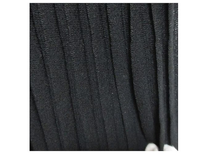 Autre Marque Vestido de malha plissada FOXEY Preto - vista 17