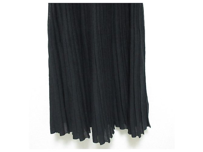 Autre Marque Vestido de malha plissada FOXEY Preto - vista 5