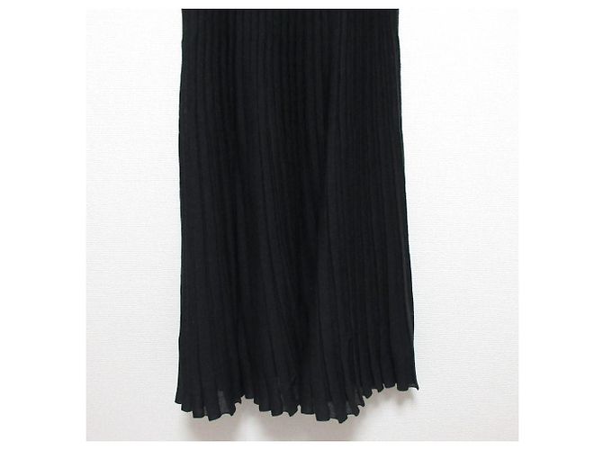 Autre Marque Vestido de malha plissada FOXEY Preto - vista 7