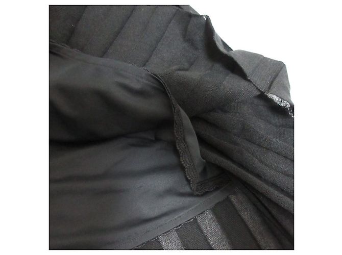 Autre Marque Vestido de malha plissada FOXEY Preto - vista 9