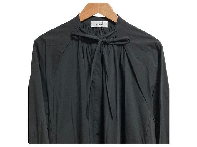 Autre Marque Vestido camisa de manga larga MACHATT Negro - vista 4