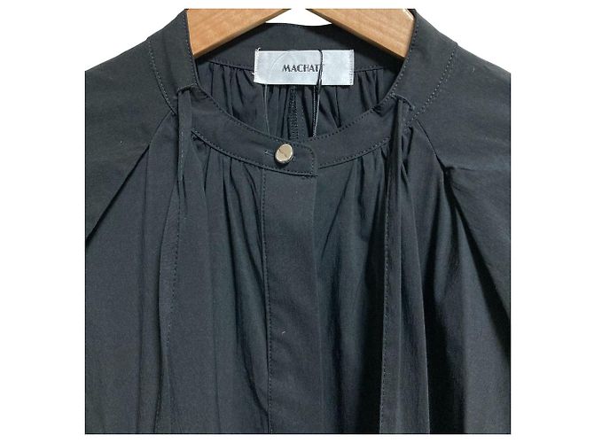 Autre Marque Vestido camisa de manga larga MACHATT Negro - vista 6