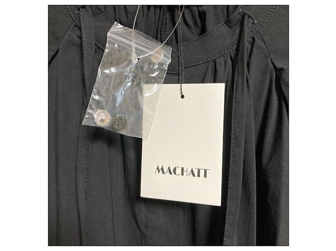 Autre Marque Vestido camisa de manga larga MACHATT Negro - vista 7