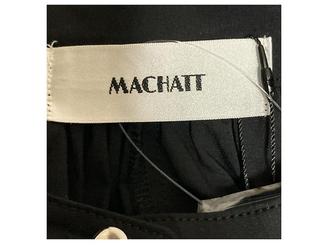 Autre Marque Vestido camisa de manga larga MACHATT Negro - vista 8