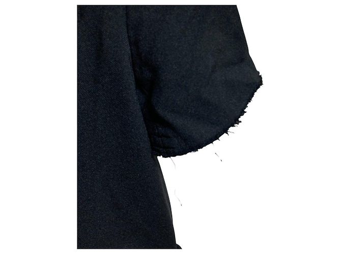 COMME des GARCONS Polyester Shrunken Short Jacket Schwarz - Ansicht 5