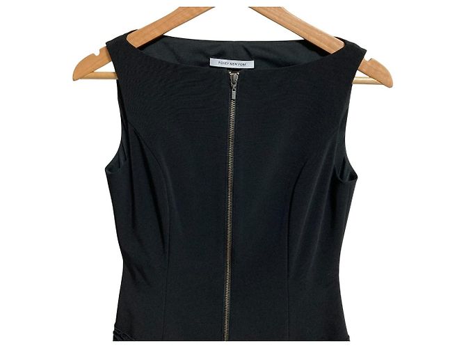 Autre Marque FOXEY NEW YORK VELOUR NOIR Kleid Schwarz - Ansicht 3