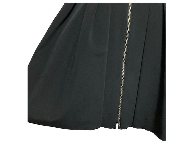 Autre Marque FOXEY NEW YORK VELOUR NOIR Kleid Schwarz - Ansicht 4