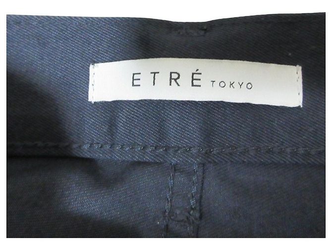 Autre Marque ETRE TOKYO Side Line Trousers Blu Blu navy - vista 3