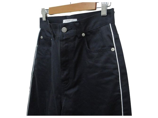 Autre Marque ETRE TOKYO Side Line Trousers Blu Blu navy - vista 4