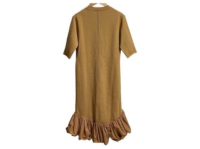 Autre Marque styling Docking Dress Marrone Cammello - vista 3