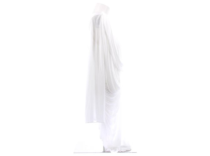 Autre Marque Vestido drapeado branco CHRISTOPHER ESBER - vista 3