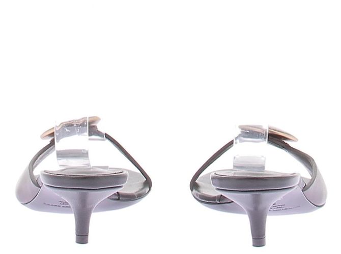 Autre Marque Mules mit kleinem Absatz in Aura-Quarz Braun - Ansicht 7