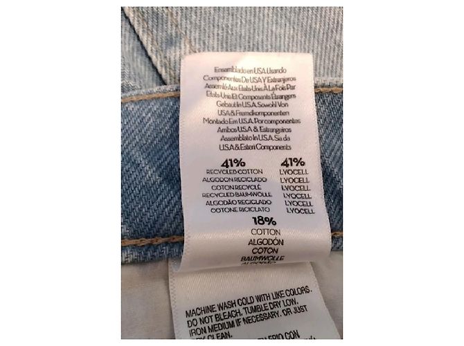 Mother Jeans aus blauer Baumwolle Größe 26 - Ansicht 6