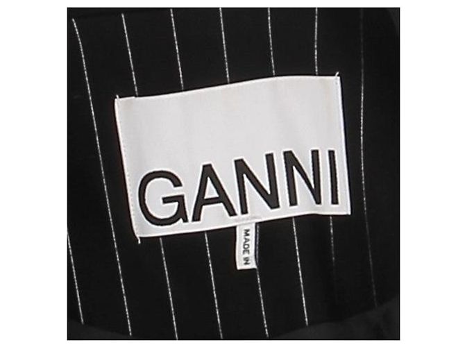 Ganni Blazer schwarz gestreift - Ansicht 5