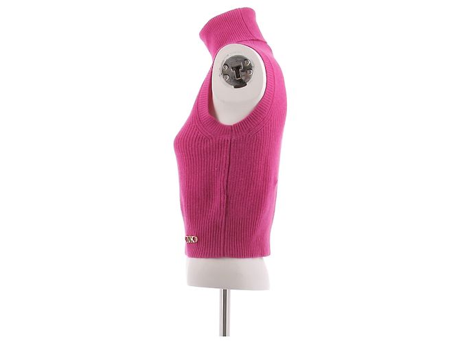 Michael Kors Pull sans manches rose Pink - view 4