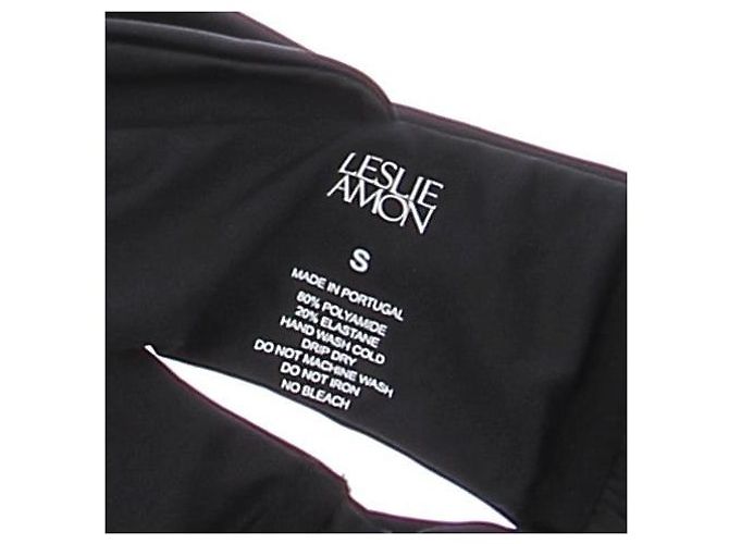 Leslie Amon Biquíni preto - vista 5