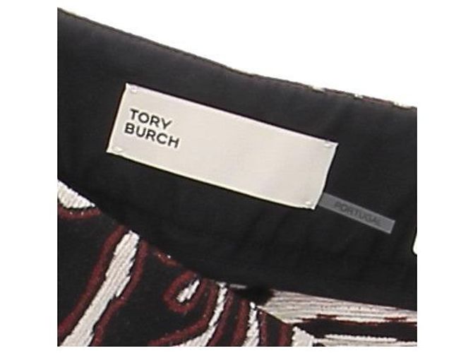 Tory Burch Printed Pants Black Polyester Size 2 - view 5
