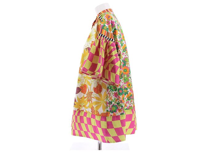 Blusa in cotone a fiori Weekend Max Mara Multicolore - vista 4