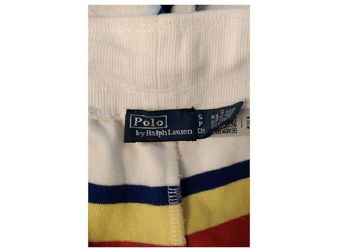 Pantaloncini in cotone bianco Ralph Lauren - vista 5
