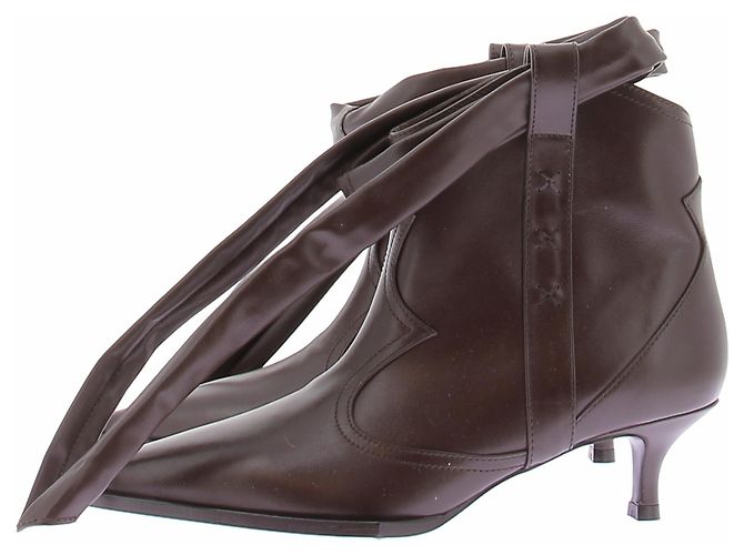 Autre Marque Bottines "DENVER" marron - vue 2
