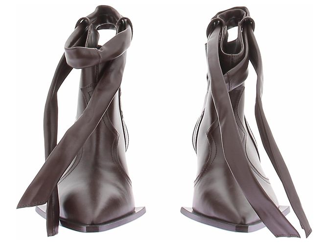 Autre Marque Bottines "DENVER" marron - vue 3