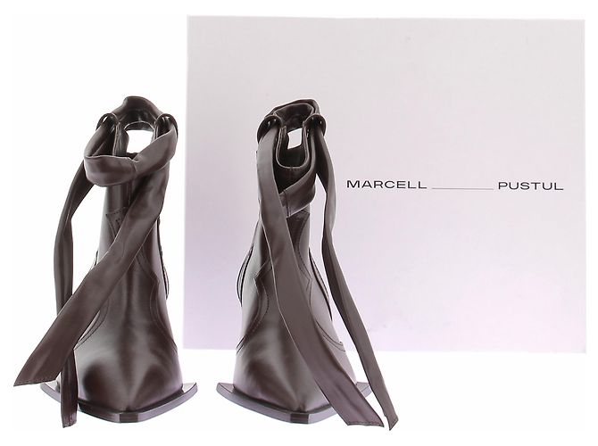 Autre Marque Bottines "DENVER" marron - vue 8