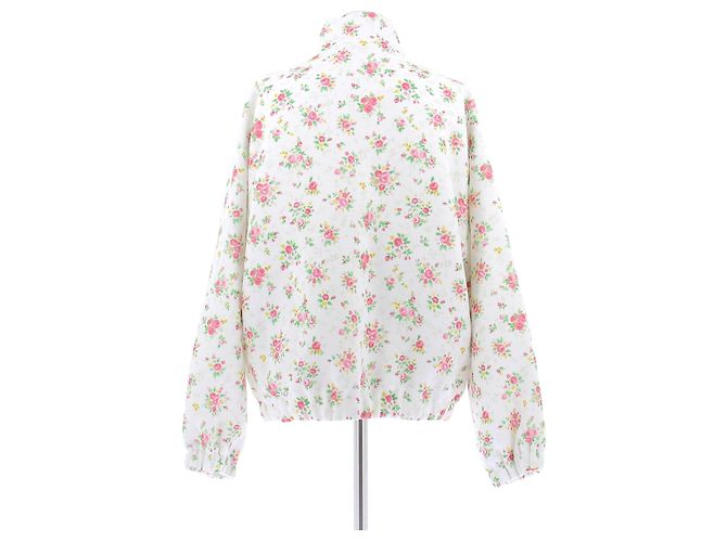 Autre Marque Chaqueta floral SHUSHU/TONG Blanca Blanco - vista 2