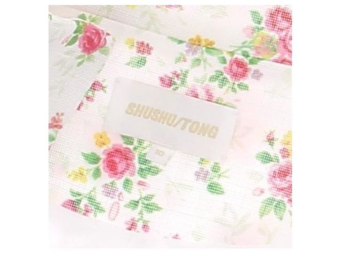 Autre Marque Chaqueta floral SHUSHU/TONG Blanca Blanco - vista 5