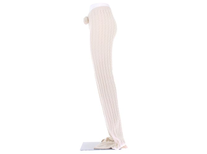Pantalones Magda Butrym de cachemira beige - vista 4