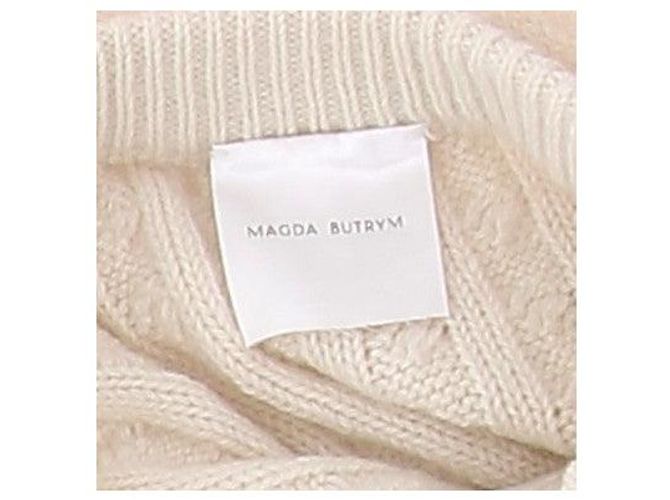 Pantalones Magda Butrym de cachemira beige - vista 5