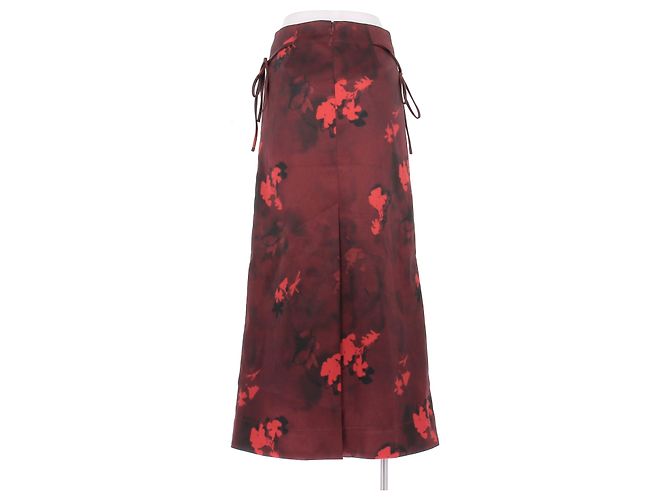 Gonna maxi rossa Ganni Rosso - vista 2