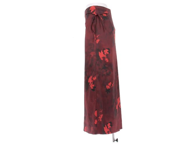 Gonna maxi rossa Ganni Rosso - vista 4