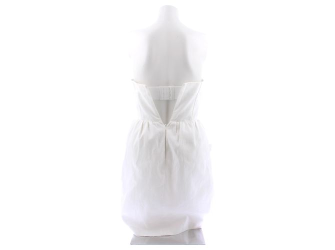 Zimmermann Vestido mini branco com flores - vista 2