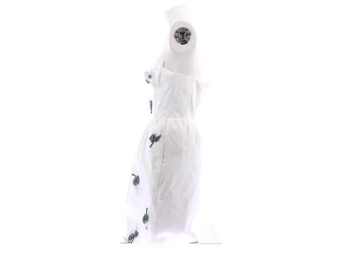 Zimmermann Vestido mini branco com flores - vista 4