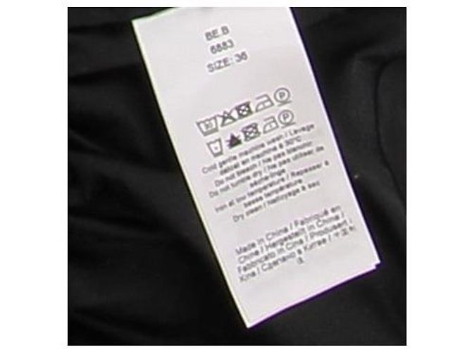 Abito in nylon nero Ganni - vista 5