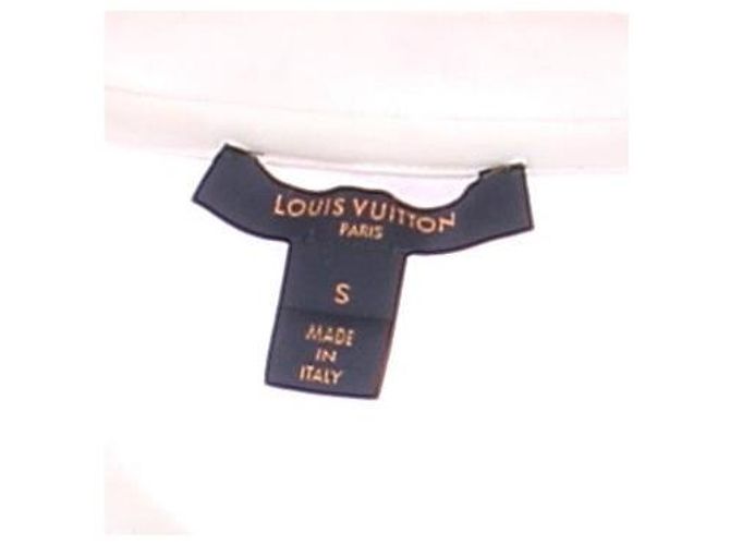 Louis Vuitton Weißes T-Shirt mit Logo - Ansicht 5