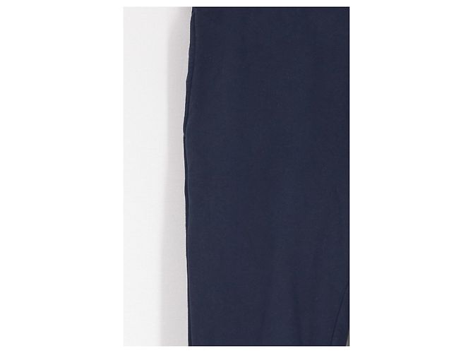 Lacoste Pantaloni jogging in cotone blu navy - vista 3