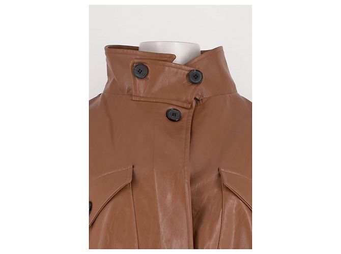 Autre Marque Kurze braune Jacke - Ansicht 2