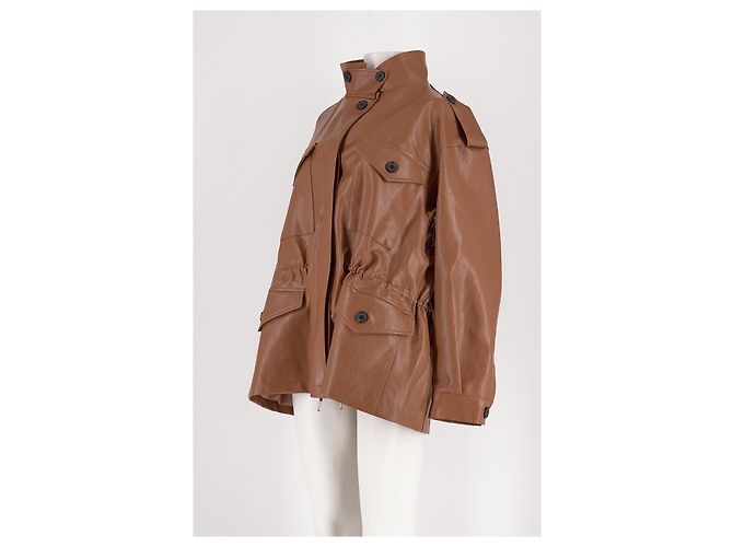 Autre Marque Kurze braune Jacke - Ansicht 4