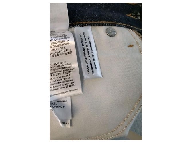 Vaqueros Calvin Klein de algodón azul sin blanquear Talla 26 - vista 6