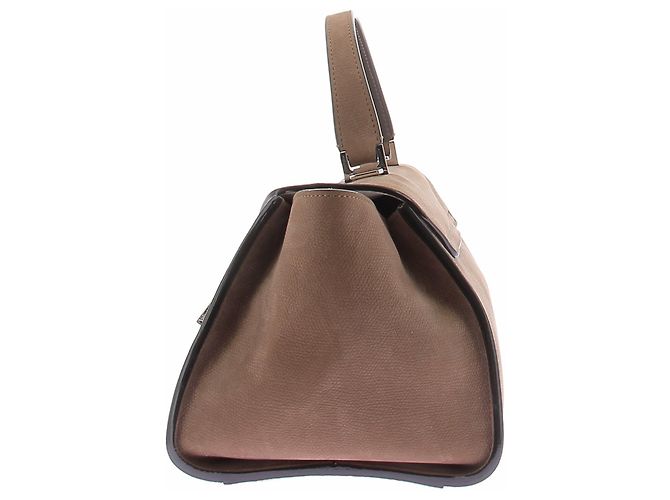 Valextra Bolso de mano mediano Iside Editor Senso Castaño - vista 4