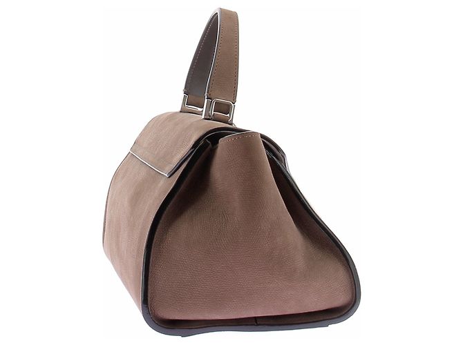 Valextra Bolso de mano mediano Iside Editor Senso Castaño - vista 5